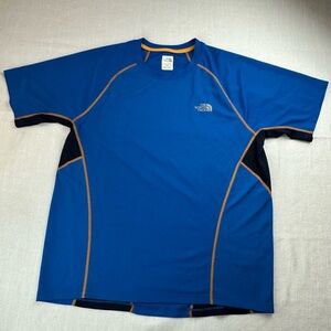 The North Face Blue Rash Guard Swim Shirt